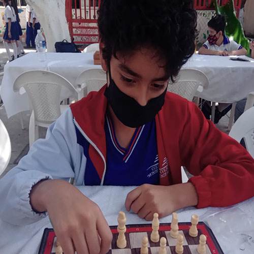Alumnos de primaria Colegio Monte Albán